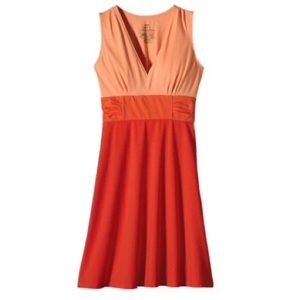 Patagonia orange Margot dress small
